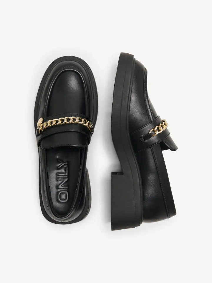 lazuli_charm_loafer_black_1.webp Only Loafers<LAZULI CHARM LOAFER (BLACK)