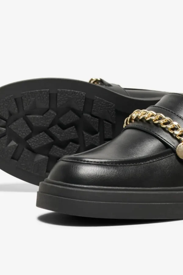 Only Loafers<LAZULI CHARM LOAFER (BLACK)