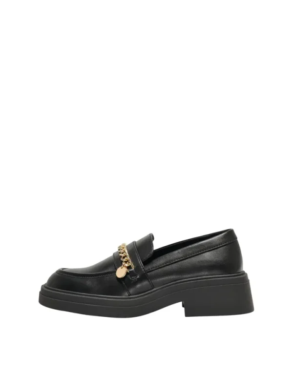 Only Loafers<LAZULI CHARM LOAFER (BLACK)