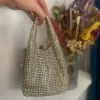 Wsl 8 Bags & Purses<LEAH DIAMANTE EVENING BAG (GOLD)