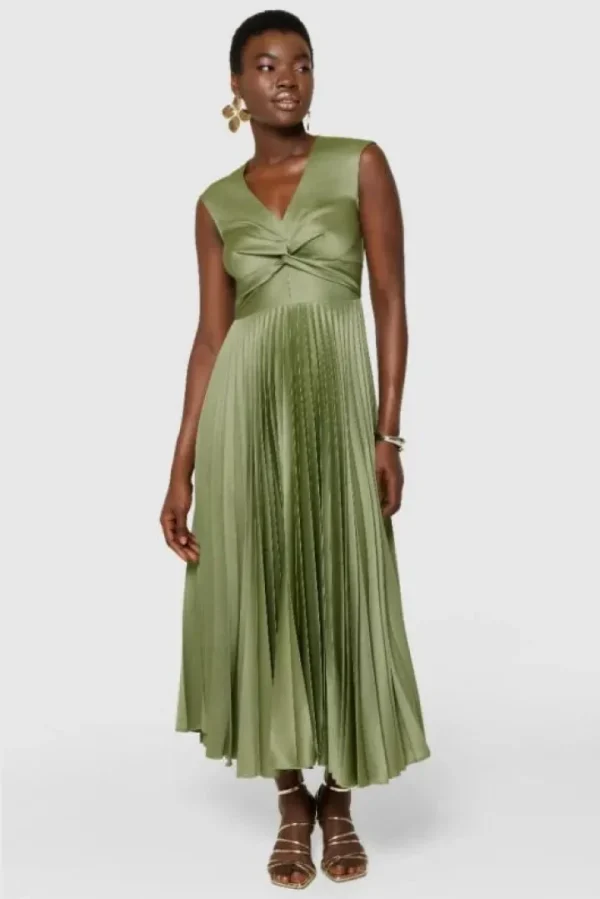 Closet Occasionwear | Dresses<Leah Pleated Twist Dress