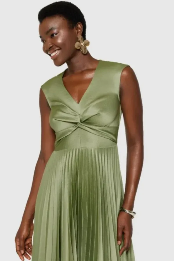 Closet Occasionwear | Dresses<Leah Pleated Twist Dress