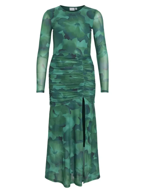 Vila Occasionwear | Dresses<Leena Maxi Dress (Ultramarine )