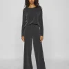 Vila Co-Ords<Leina Glitter Top ( Beauty/Silver)