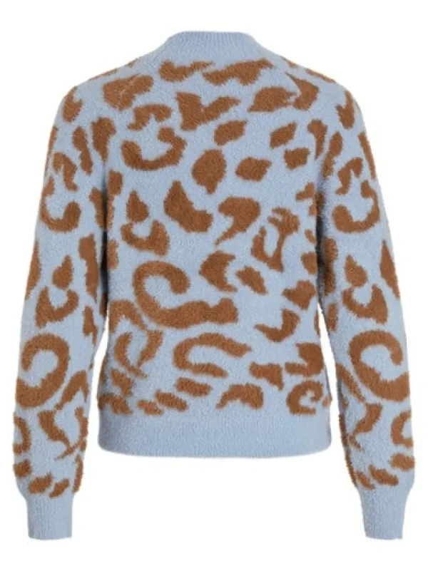 Vila Jumpers & Cardigans<Leo Knit Jumper (Blue)