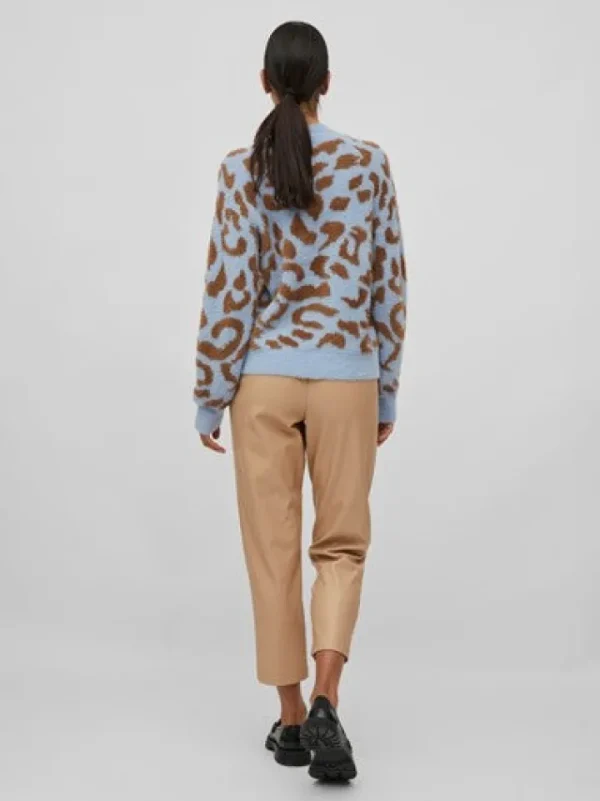 Vila Jumpers & Cardigans<Leo Knit Jumper (Blue)