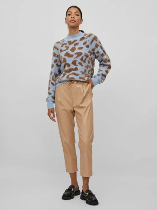 Vila Jumpers & Cardigans<Leo Knit Jumper (Blue)