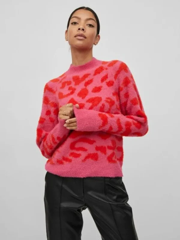 Vila Jumpers & Cardigans<Leo Knit Jumper (Pink)