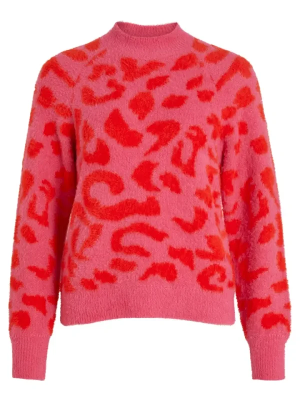Vila Jumpers & Cardigans<Leo Knit Jumper (Pink)