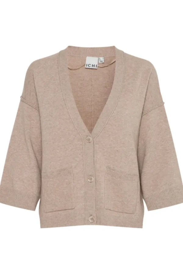 Ichi Jumpers & Cardigans<Lia Cardigan (String Melange)