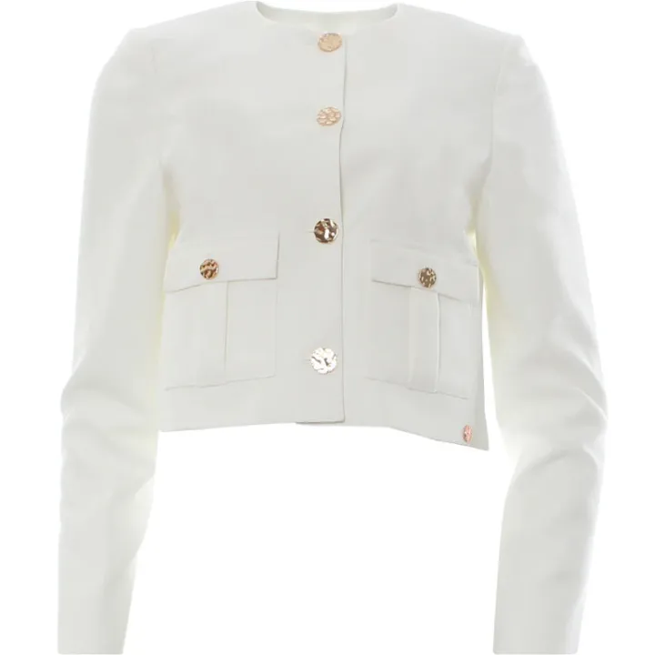 libby_jacket_white_3.webp Rant & Rave Jackets | Coats<Libby Jacket