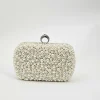 Wsl 8 Bags & Purses<LIBBY PEARL CLUTCH (PEARL/SILVER)