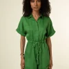 Frnch Shorts & Playsuits<Lily Playsuit (Khaki)