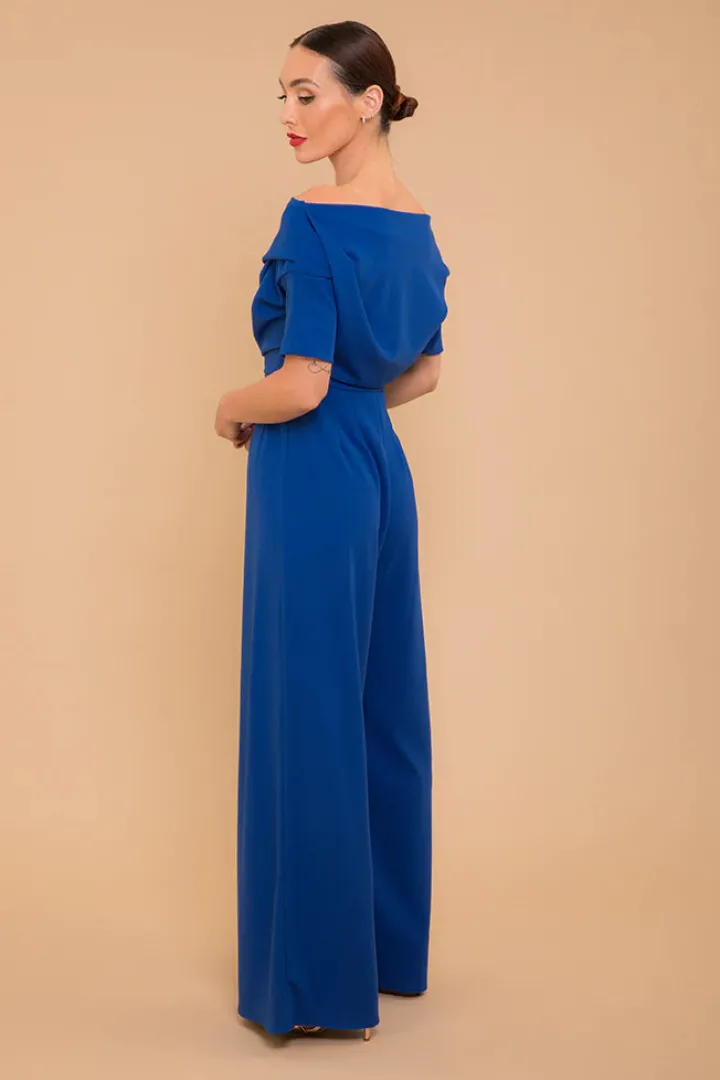 lima_crepe_jumpsuit_cobal_2.webp Atom Jumpsuits | Occasionwear<LIMA CREPE JUMPSUIT (COBALT)