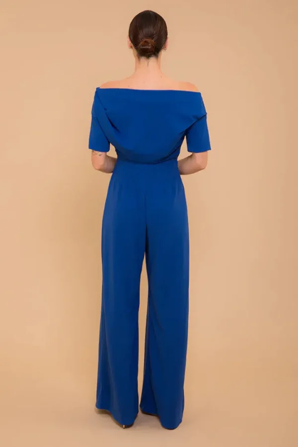 Atom Jumpsuits | Occasionwear<LIMA CREPE JUMPSUIT (COBALT)