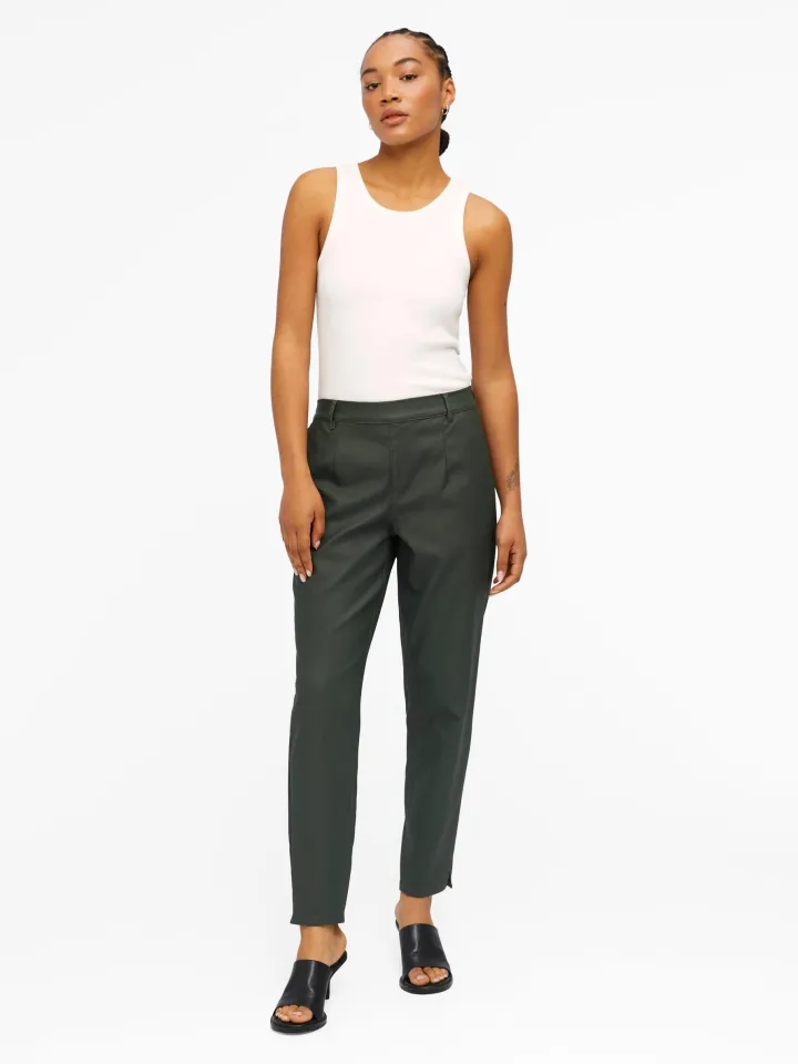 lisa_coated_pants_duffle__0.webp Object Pants<LISA COATED PANTS (DUFFLE BAG GREEN)