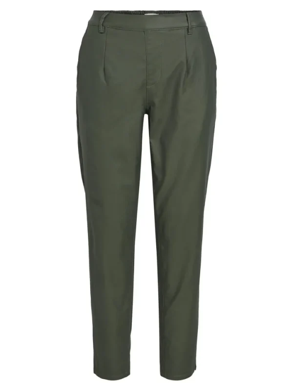 Object Pants<LISA COATED PANTS (DUFFLE BAG GREEN)