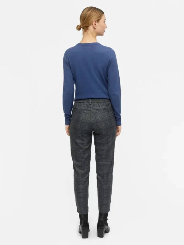 Object Pants<Lisa Slim Trousers (Grey)