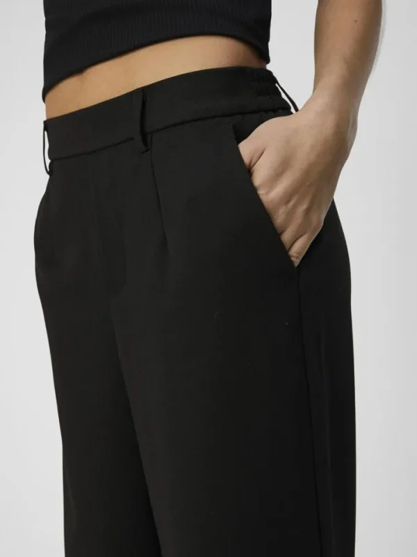 Object Pants<Lissey Wide Leg Pants (Black)