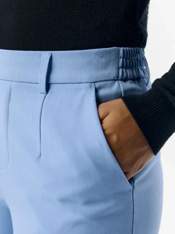Object Pants<Lissey Wide Leg Pants (Cornflower )