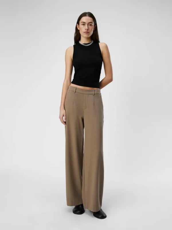 Object Pants<Lissey Wide Leg Pants (Fossil)
