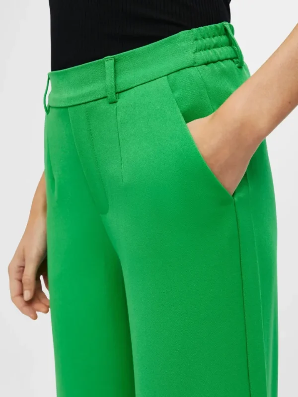 Object Pants<Lissey Wide Leg Pants (Green)