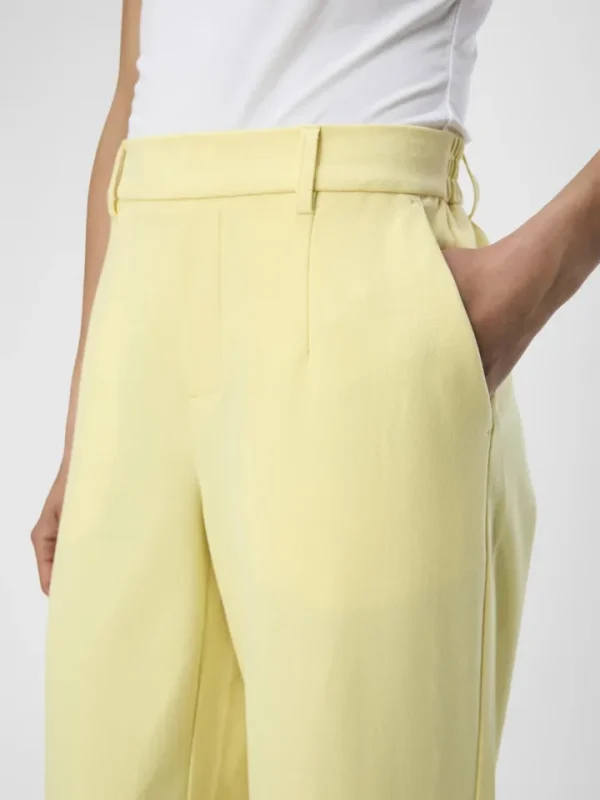 Object Pants<Lissey Wide Leg Pants (Lemon)