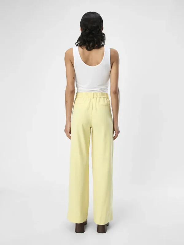 Object Pants<Lissey Wide Leg Pants (Lemon)
