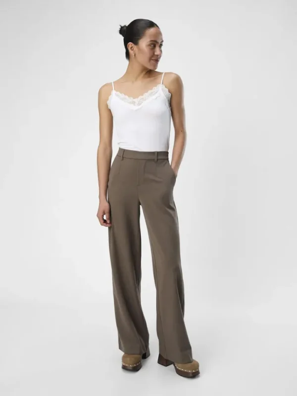 Object Pants<Lissey Wide Leg Pants (Morel)