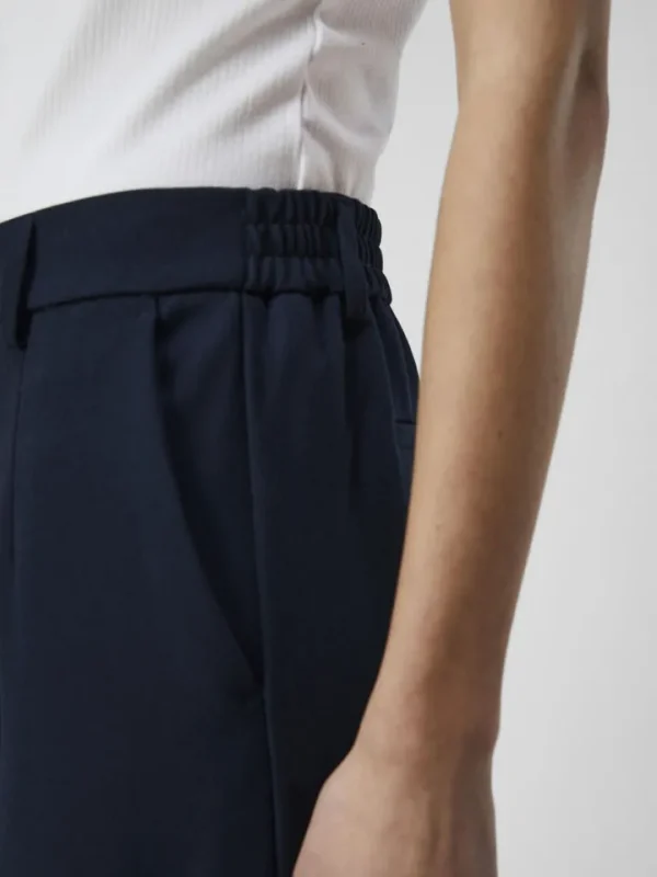 Object Pants<Lissey Wide Leg Pants (Navy)