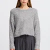 Ichi Jumpers & Cardigans<Lizzie Metallic Jumper