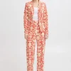 Ichi Jackets | Coats<Lizzy Blazer (Fiesta Flower)