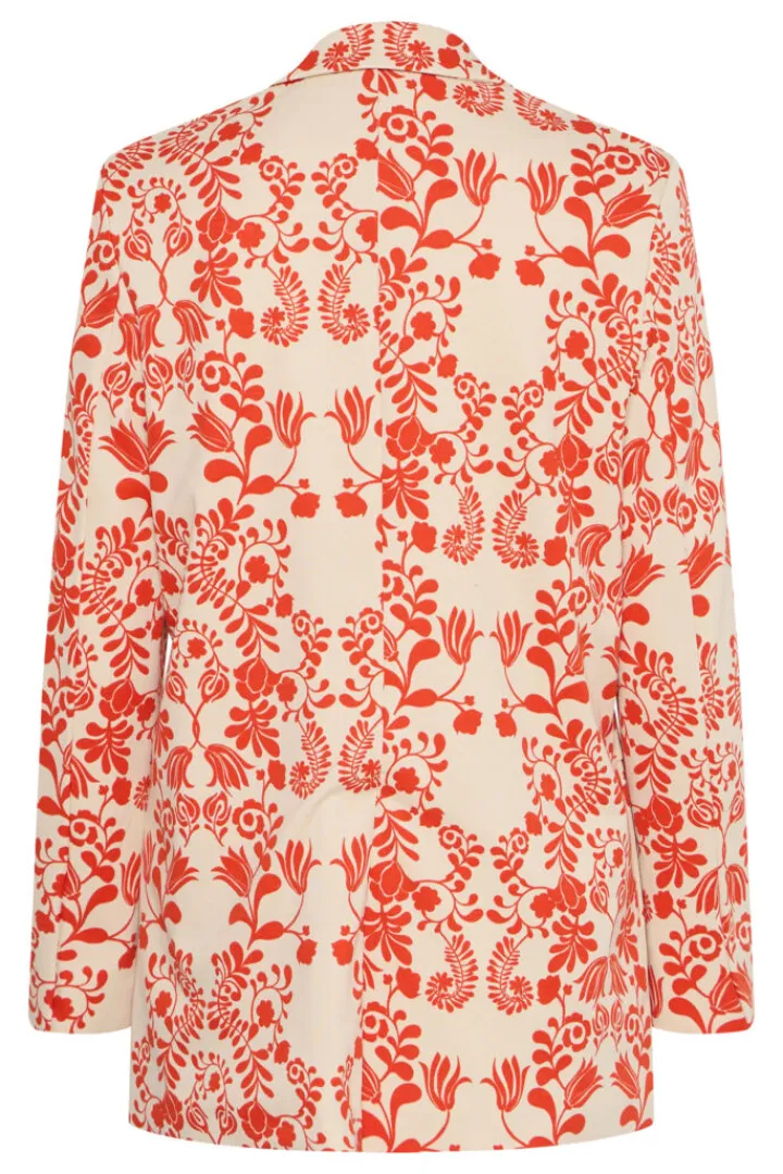 lizzy_blazer_fiesta_flowe_5.webp Ichi Jackets | Coats<Lizzy Blazer (Fiesta Flower)
