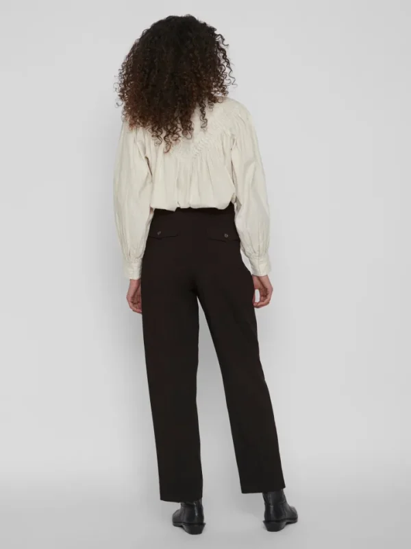 Vila Rouge Pants<Lory High Waisted Pleated Pants
