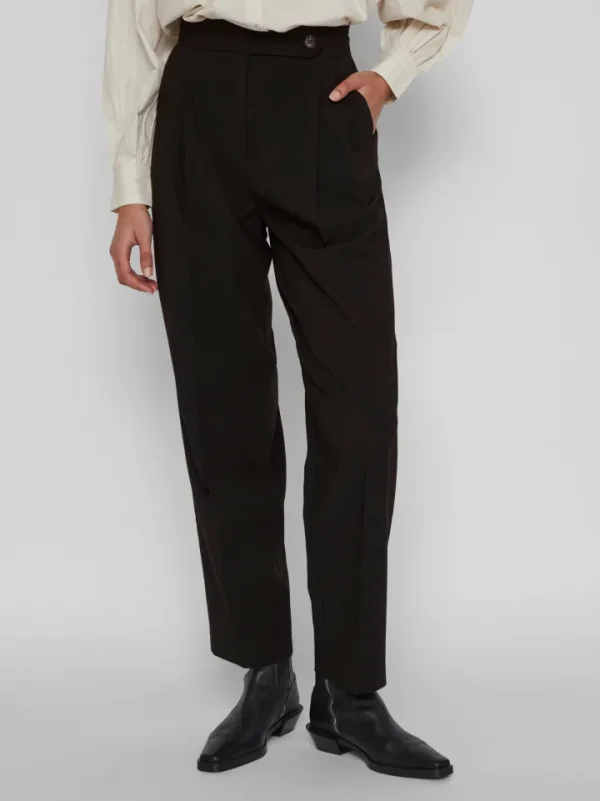 Vila Rouge Pants<Lory High Waisted Pleated Pants