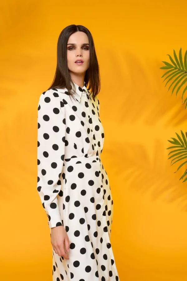 Minueto Dresses<Los Angeles Dress (White/Black)