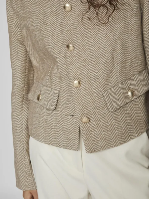Vila Jackets<Lucia Jacket (Birch/Beige)