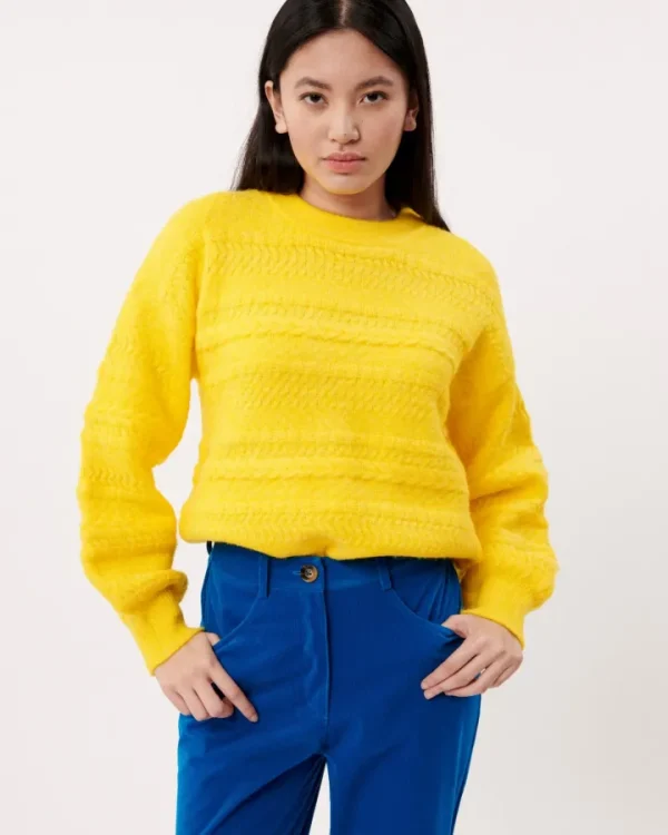 Frnch Jumpers & Cardigans<Luka Jumper (Yellow)
