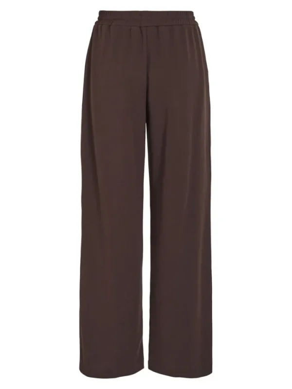 Vila Pants<Luna Wide Leg Pants (Coffee Bean)