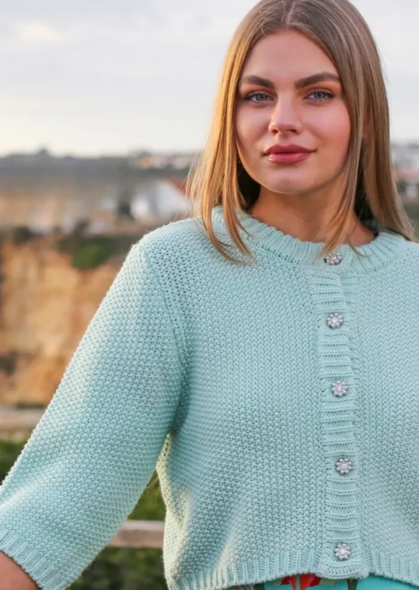 Rant & Rave Jumpers & Cardigans<Lyn Cardigan (Mint)