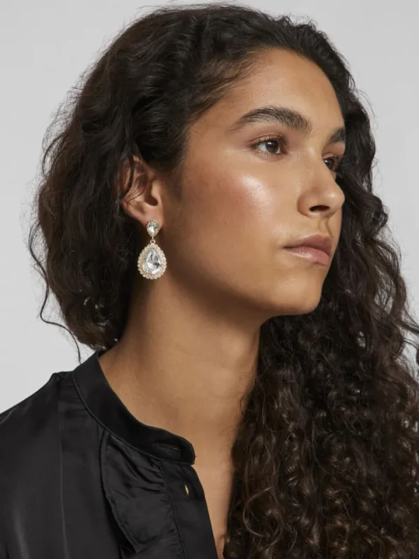 Vila Jewellery<MACY DROP EARRINGS (CLOUD DANCER)