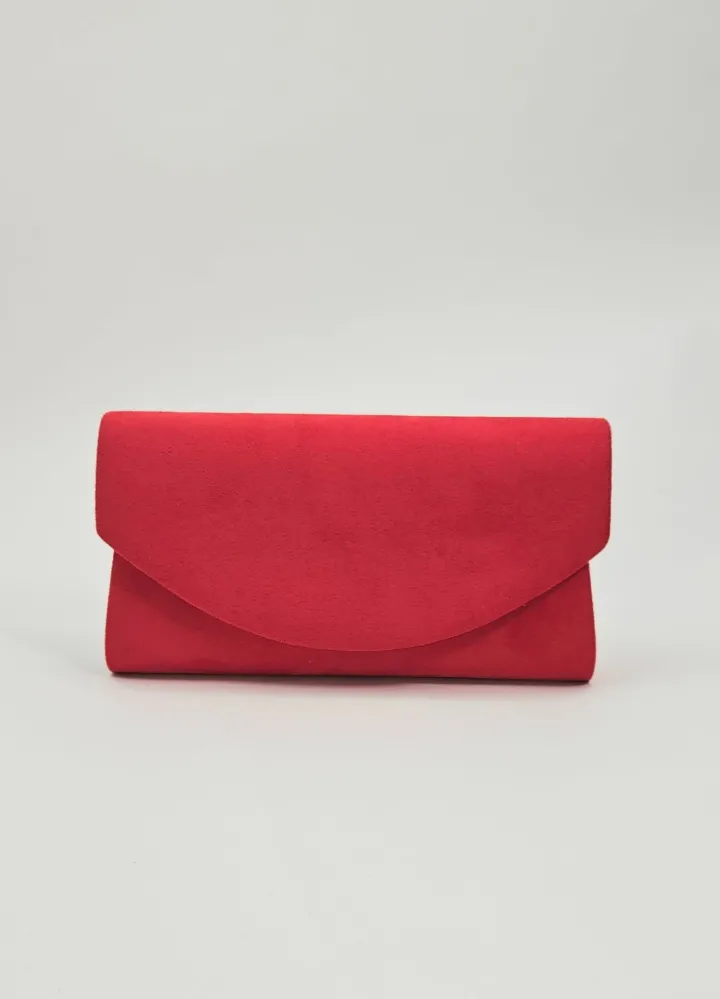 maddie_suede_clutch_vario_0.webp Wsl 8 Bags & Purses<MADDIE SUEDE CLUTCH (VARIOUS COLOURS)