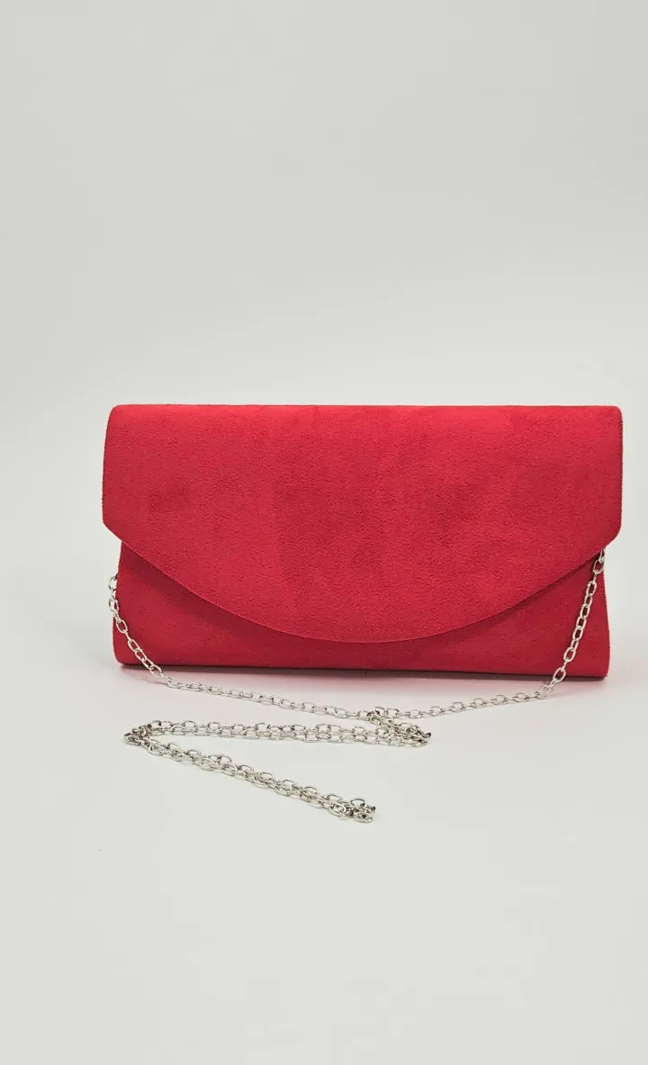 maddie_suede_clutch_vario_1.webp Wsl 8 Bags & Purses<MADDIE SUEDE CLUTCH (VARIOUS COLOURS)