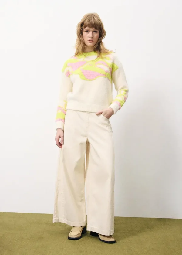 Frnch Jumpers & Cardigans<Maeko Jumper (Creme)
