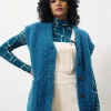 Frnch Jumpers & Cardigans<Magaly Gilet (Petrol )
