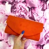 Wsl 8 Bags & Purses<Maggie Suede Clutch (Orange)