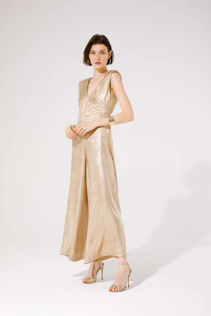 magic_jumpsuit_gold_1.webp GoaGoa Pants | Jumpsuits<Magic Jumpsuit