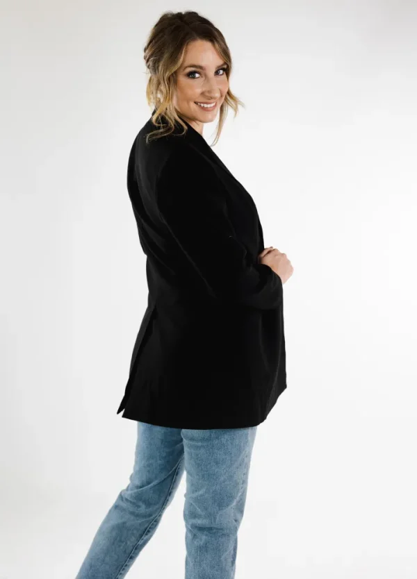 Oh Molly Jackets<Maisie Blazer Coat (Black)