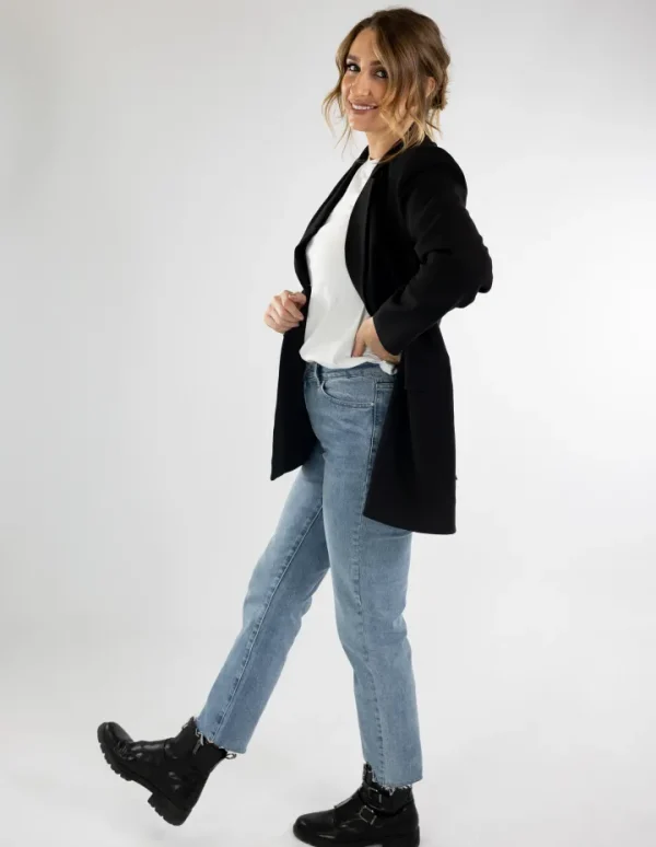Oh Molly Jackets<Maisie Blazer Coat (Black)