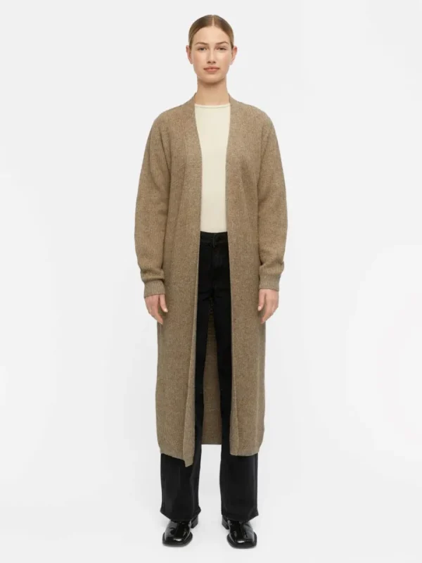 Object Jumpers & Cardigans<Malena Cardigan (Fossil Melange)